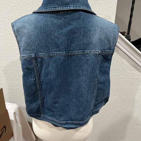 Highway Jeans cropped denim vest size 1x - Picture 4 of 4